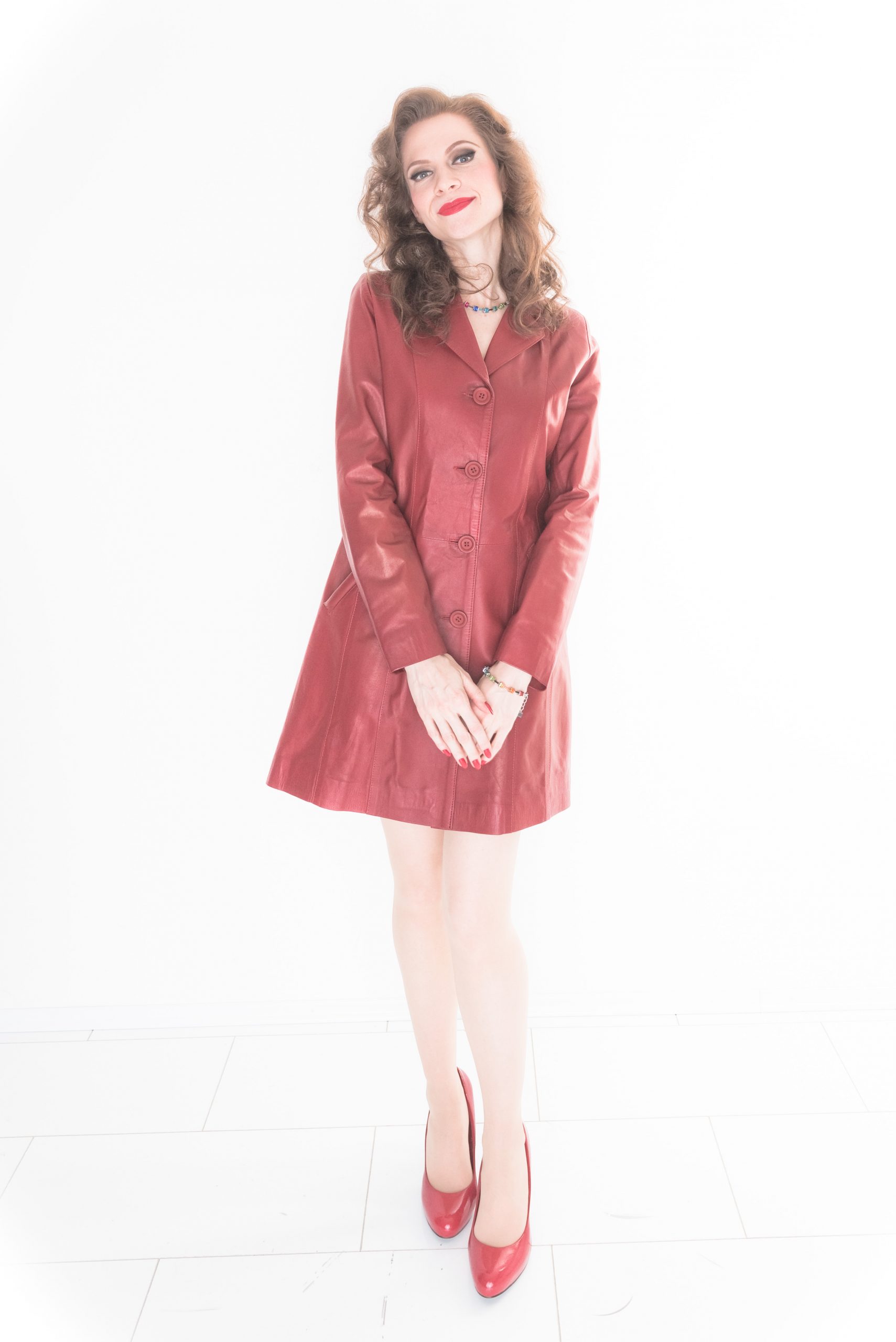 Damen Lederjacke (3/4 lang) 7 Damen Lederjacke (3/4 lang)