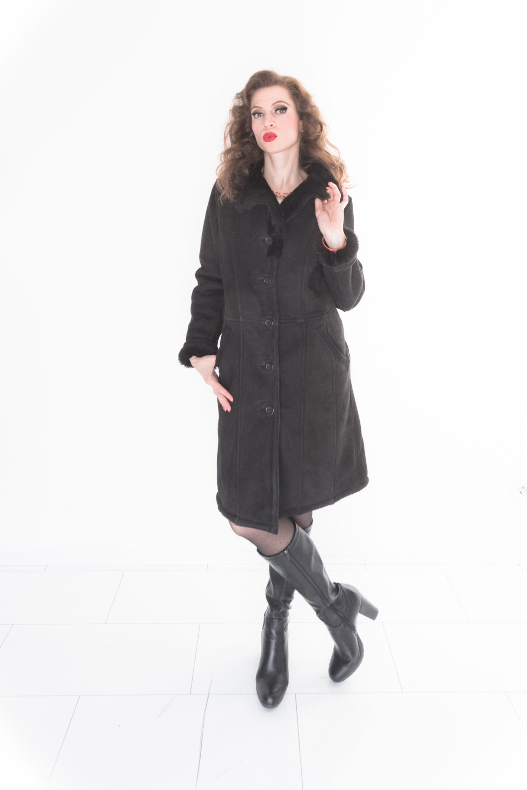 Damen Lammfellmantel 15 Damen Lammfellmantel