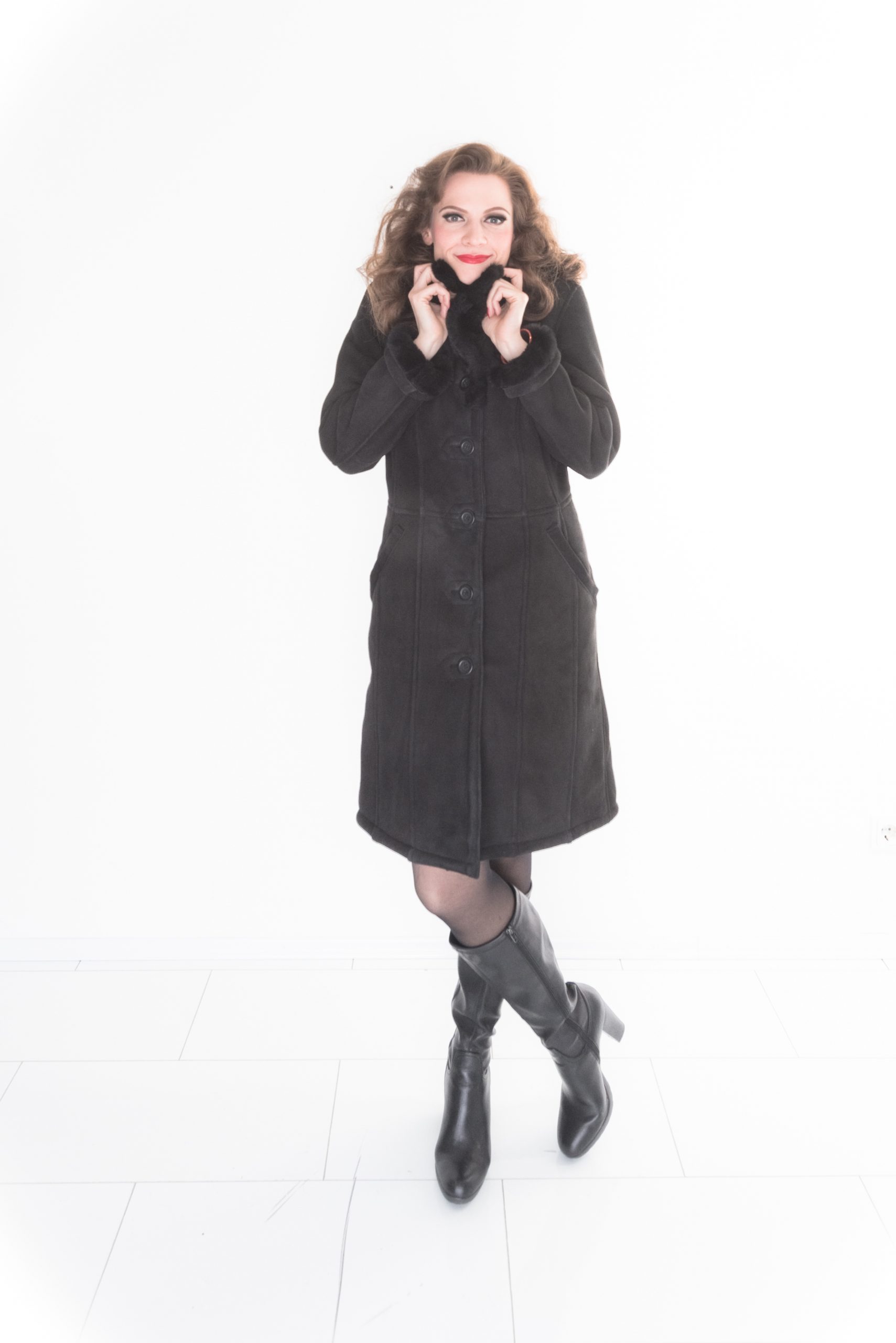 Damen Lammfellmantel 20 Damen Lammfellmantel