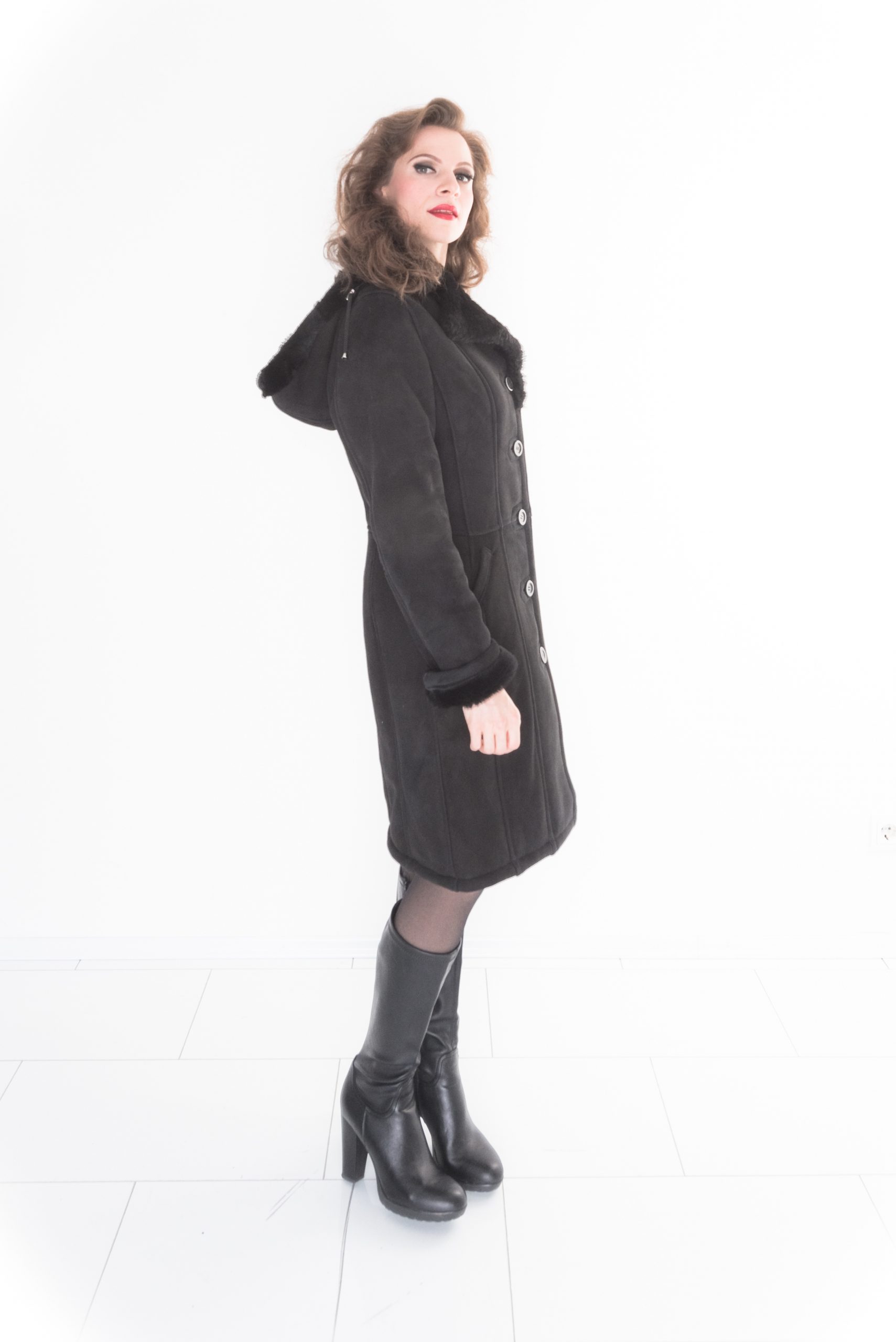 Damen Lammfellmantel 25 Damen Lammfellmantel