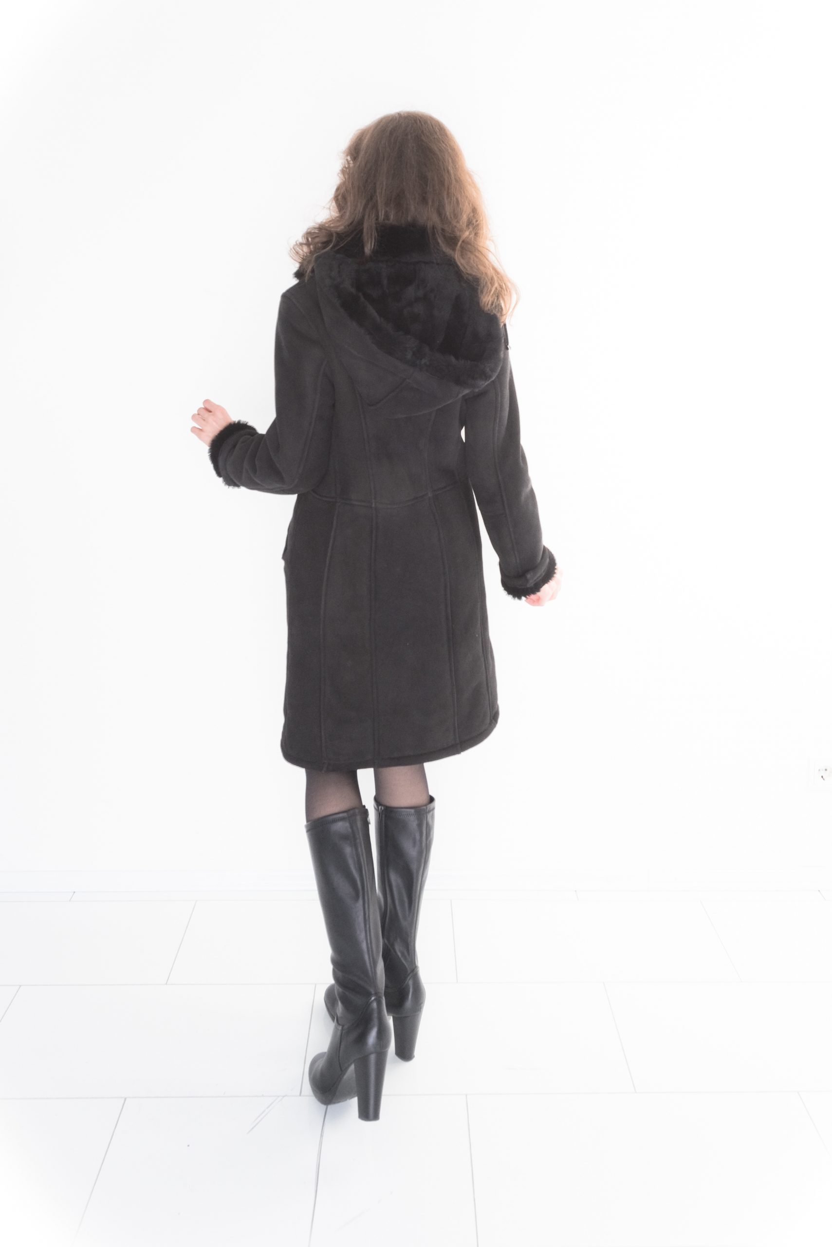 Damen Lammfellmantel 28 Damen Lammfellmantel