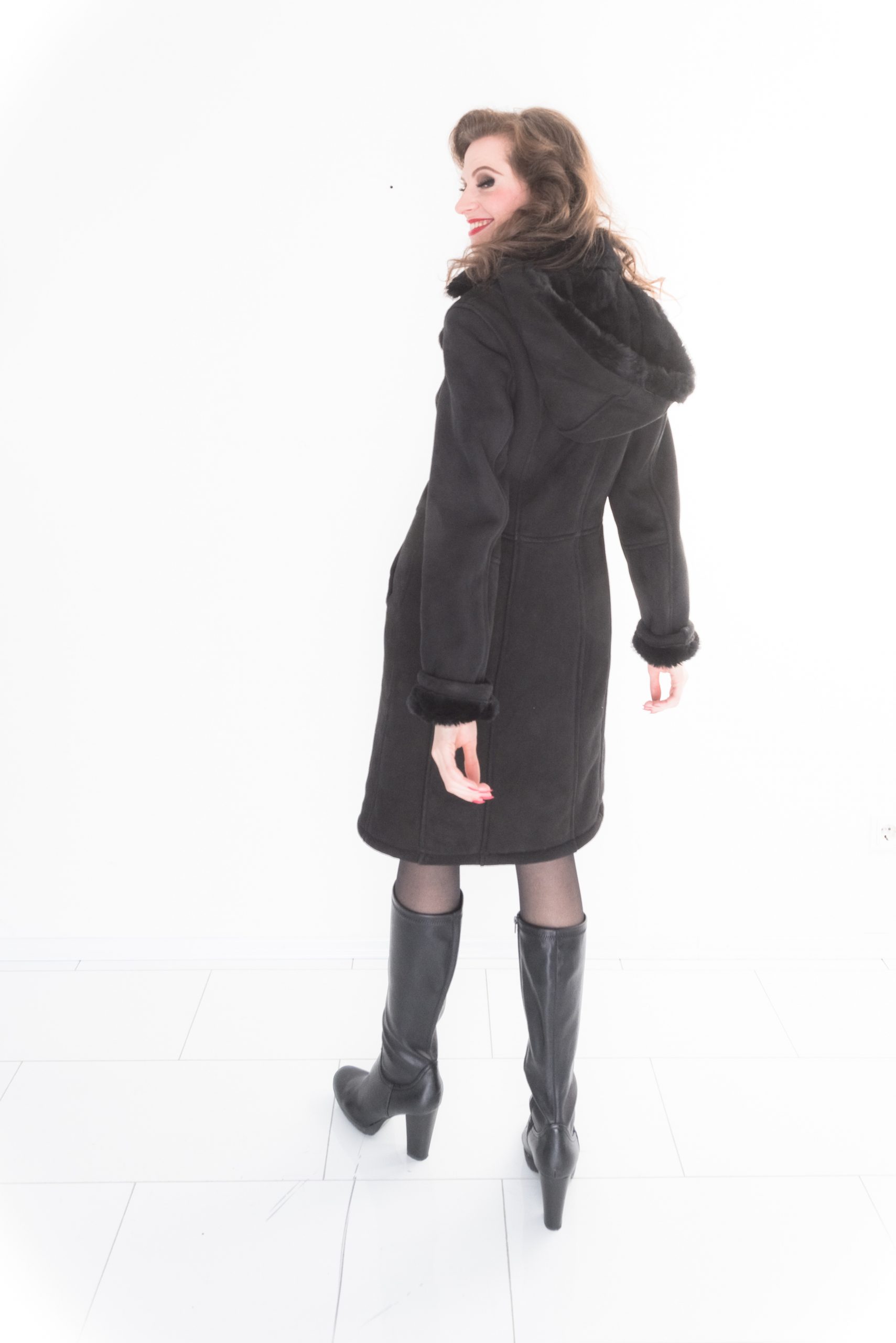 Damen Lammfellmantel 30 Damen Lammfellmantel