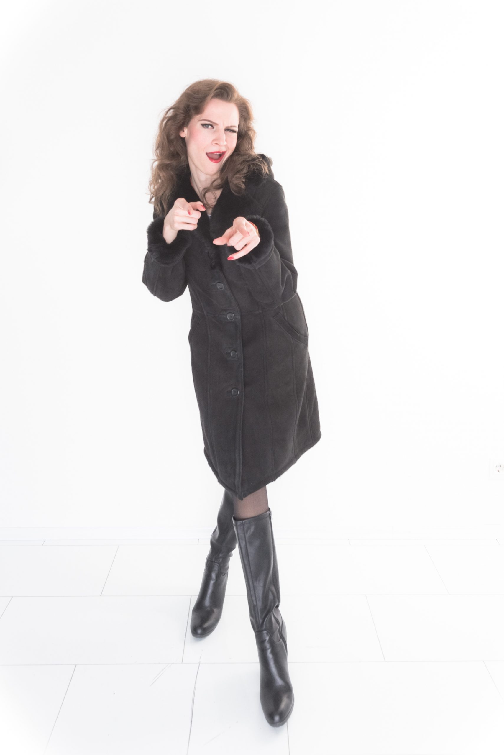 Damen Lammfellmantel 32 Damen Lammfellmantel