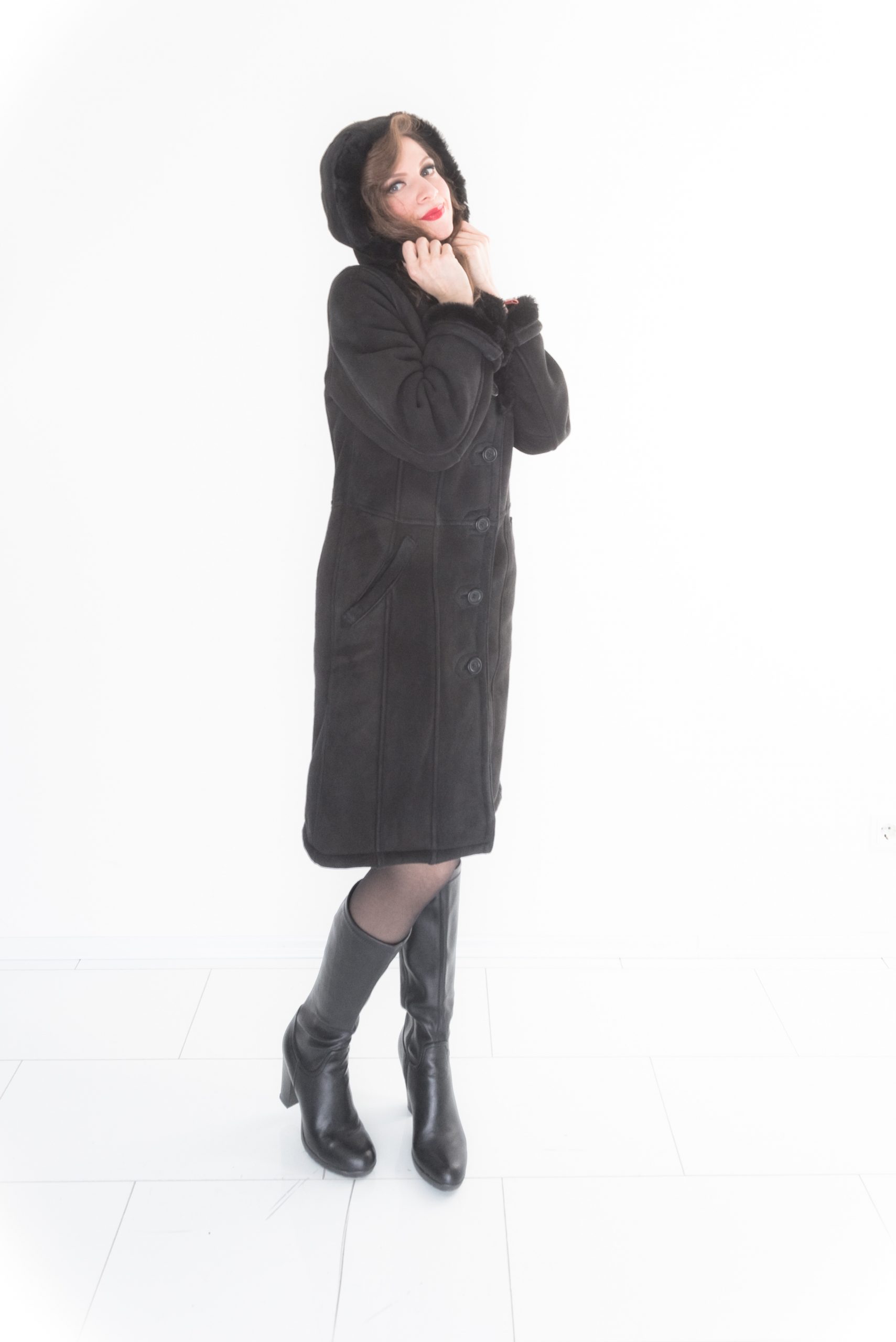 Damen Lammfellmantel 37 Damen Lammfellmantel