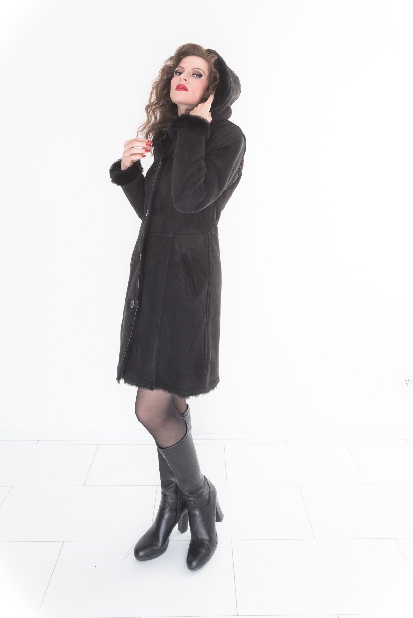 Damen Lammfellmantel 7 Damen Lammfellmantel