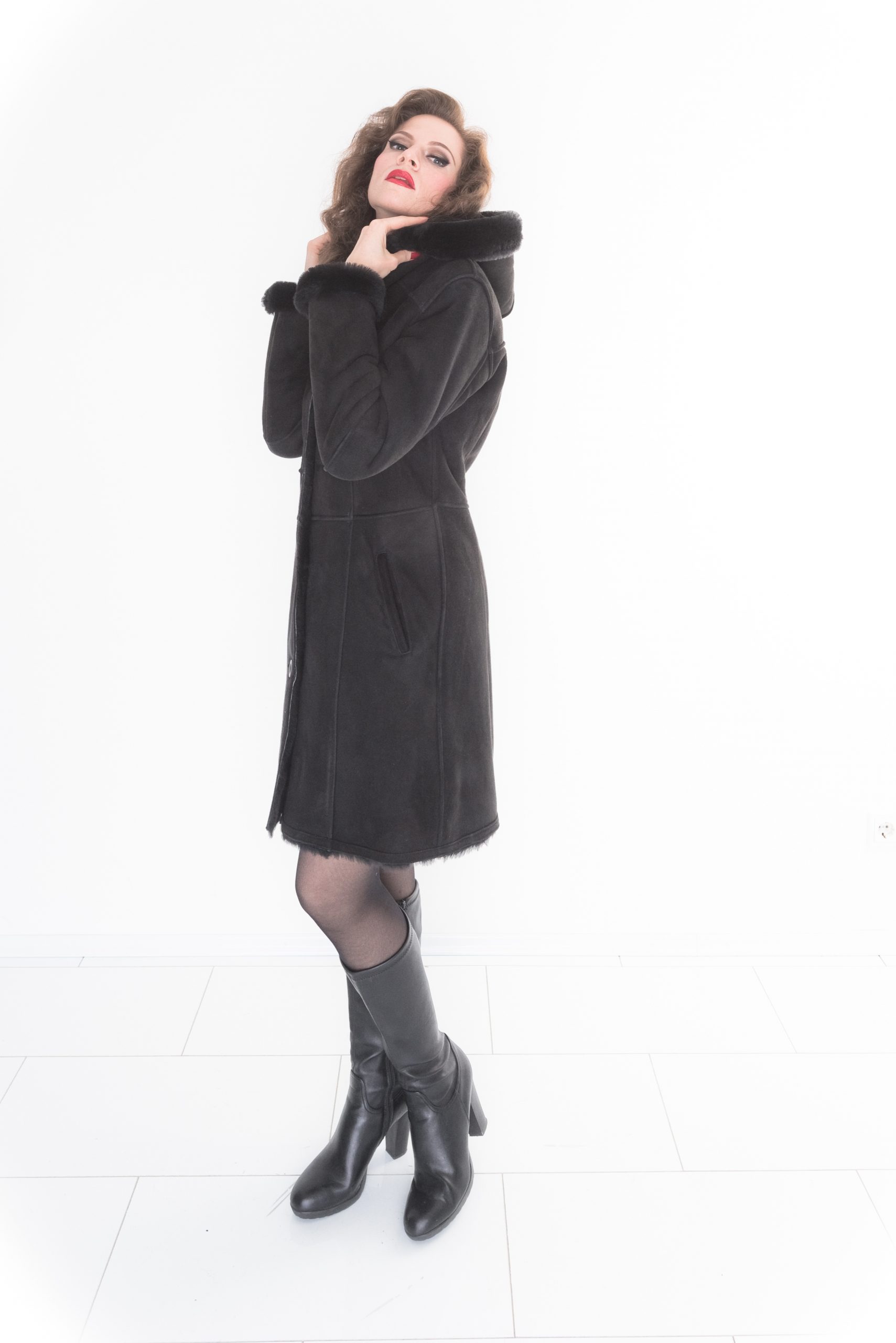 Damen Lammfellmantel 9 Damen Lammfellmantel