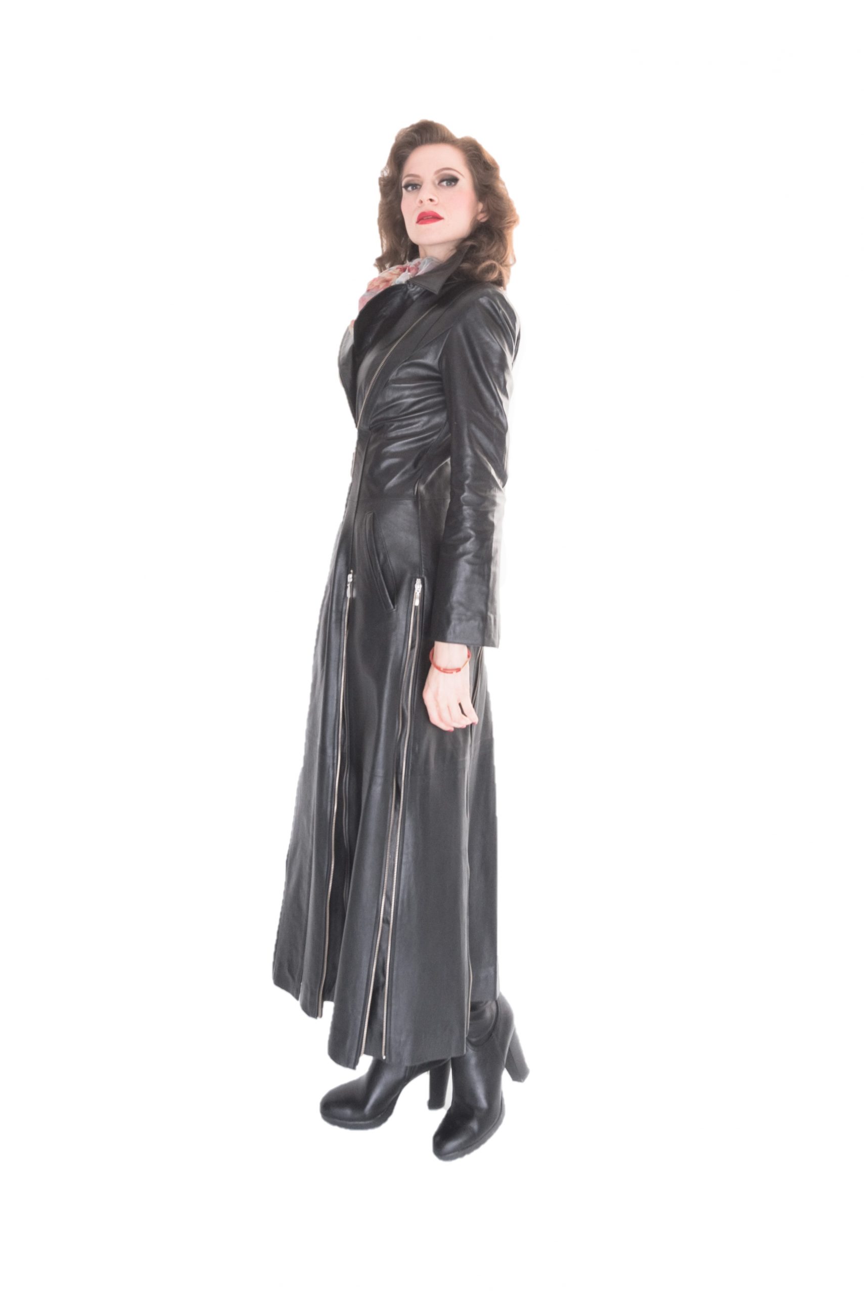 Lederbekleidung Damen Ledermantel(lang) 19 Lederbekleidung Damen Ledermantel(lang)